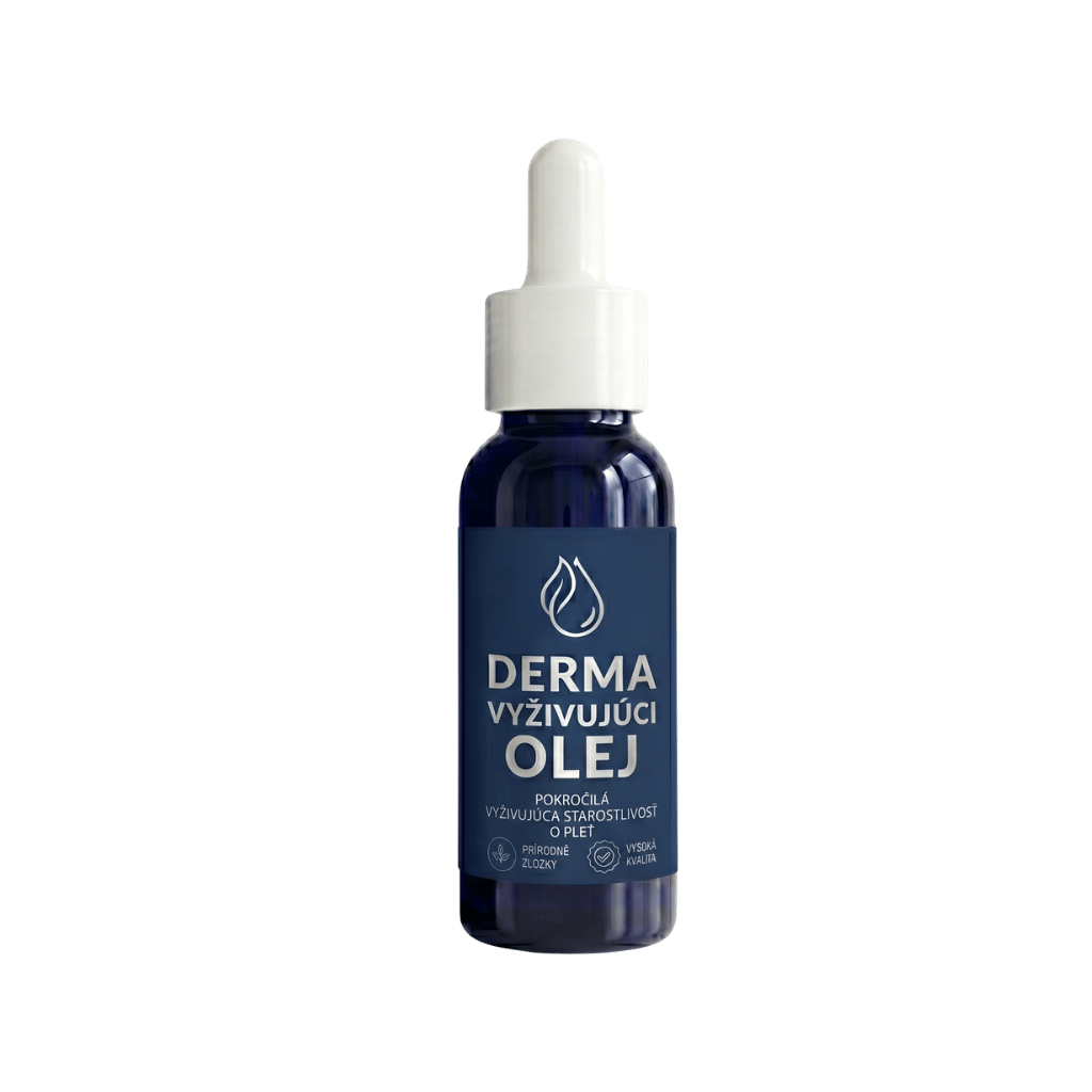 Derma Vyživujúci Olej - jednoduchý kozmetický olej pre každodennú výživu pokožky a hydratáciu.