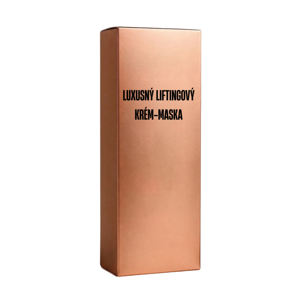 Luxusný liftingový krém-maska v elegantnom obale na zlepšenie vzhľadu pleti.