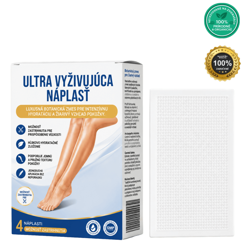 Ultra Vyživujúca Náplasť - kozmetická náplasť na hydratáciu a starostlivosť o pokožku.