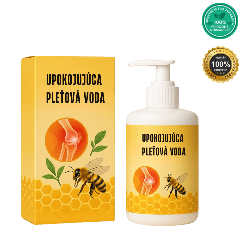 Upokojujúca pleťová voda