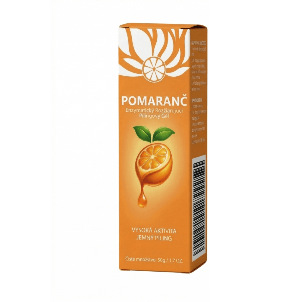 Deluxe pomarančový enzýmový gél